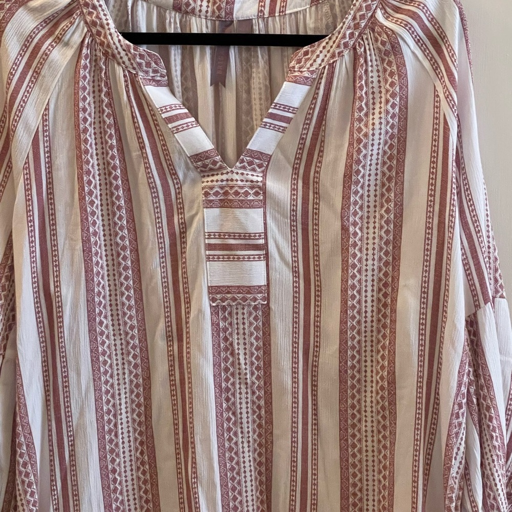 Casual Top with Bell Sleeves